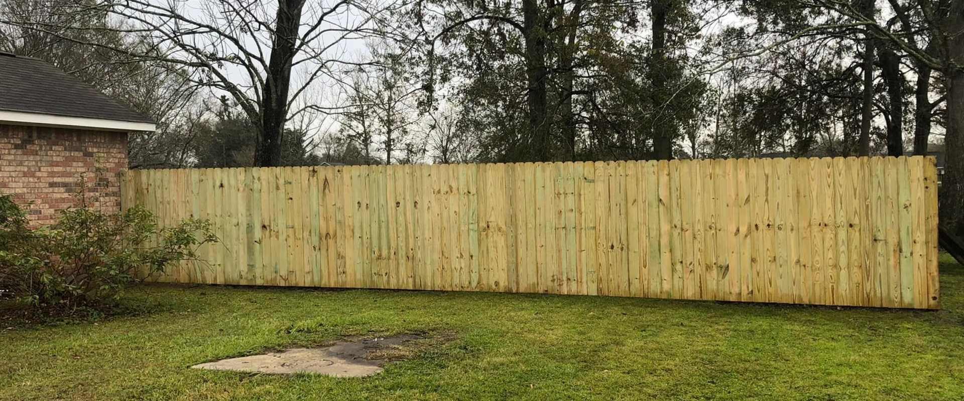 wooden fence ponchatoula la